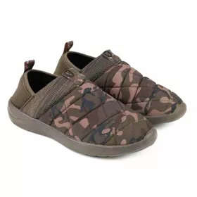 Fox Camo Khaki Bivvy Slipper Pantoufle Doublée 10/44