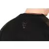 Fox Outline T-shirt Noir Camo S