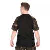 Fox Outline T-shirt Noir Camo M