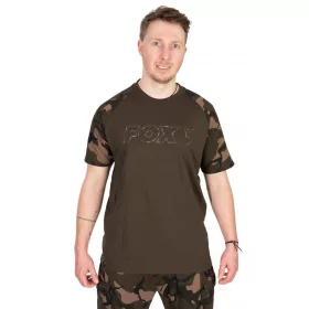 Fox Outline T-shirt Kaki Camo M