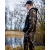 Fox LW Sweat à capuche zippé fendu Noir-Camo M