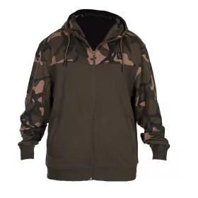Fox LW Sweat à capuche zippé fendu Kaki-Camo S