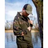 Fox LW Sweat à capuche zippé fendu Kaki-Camo S