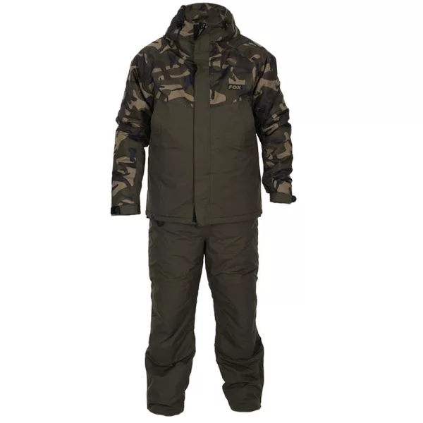 Fox Khaki-Camo Combinaison d'hiver Ensemble thermique XL