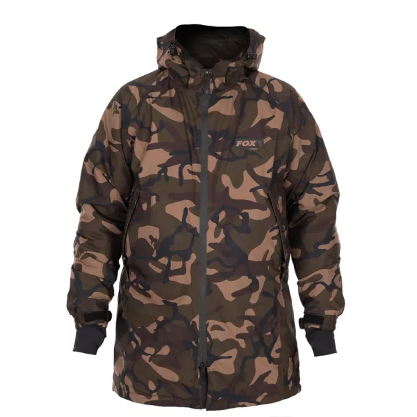 Fox Camo Sherpa Tec 3/4 Jacket LTD Veste Thermo XL