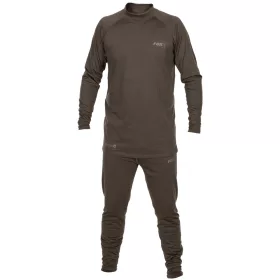   Fox Couche de base thermique Ensemble de sous-vêtements thermiques L