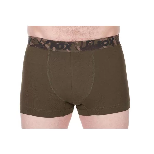 Fox Boxer Kaki et Noir L 2p
