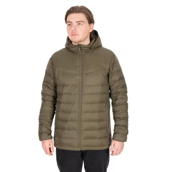 Fox Explorer Downfill Packaway Khaki Jacket Pehelykabát 3XL