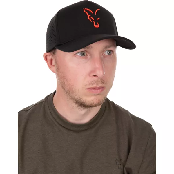 Fox Collection Casquette de baseball Noir-Orange