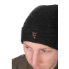 Fox Collection Beanie Noir-Orange Bonnet