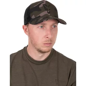 Fox Casquette de Baseball Trucker Camouflage Noir