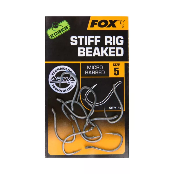 Fox EDGES™ Hameçon Stiff Rig Bec de Corbeau - Taille 6