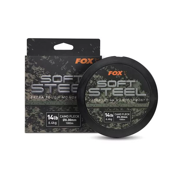 Fox Soft Stell Camo Fil principal monofilament 0,30mm 1000m