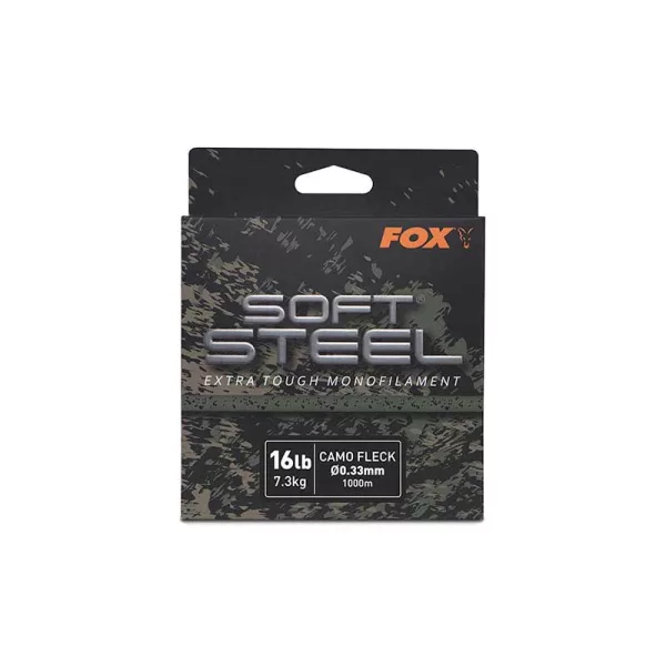 Fox Soft Stell Camo Fil principal monofilament 0,33mm 1000m