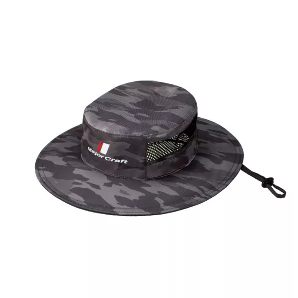 Major Craft UV Summer Hat Chapeau de pêche gris foncé