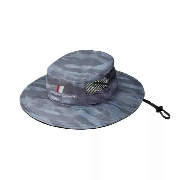 Major Craft UV Summer Hat Chapeau de pêche gris clair