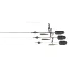 Fox Edges Naturals Heli-Clip Rigs 40lb Submerge Heli-Clip Bas de ligne 3db