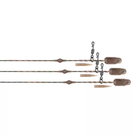   Fox Edges Camo Heli-Clip Rigs 40lb Submerge Montage H&eacute;licopt&egrave;re 3 pi&egrave;ces