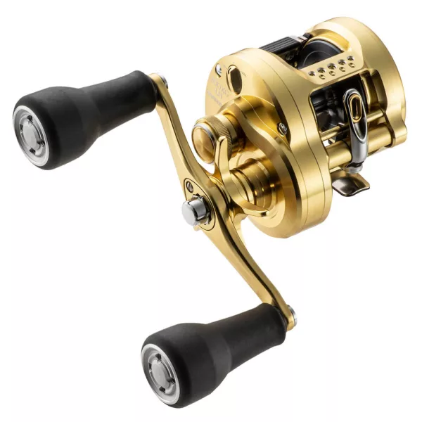 __Shimano__ Calcutta Conquest MD 301 XG Left Hand Long Handle (CTCNQMD301XGLHB) - Moulinet baitcasting pour gaucher