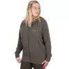 Fox WC Zipped Hoodie Vert-Mauve Femme XL