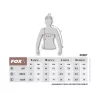 Fox WC Zipped Hoodie Vert-Mauve Femme XL