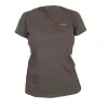 Fox WC V Neck T-Shirt Vert-Mauve Femme T-shirt M