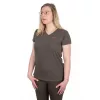 Fox WC V Neck T-Shirt Vert-Mauve Femme T-shirt M
