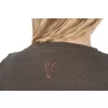 Fox WC V Neck T-Shirt Vert-Mauve Femme T-shirt M