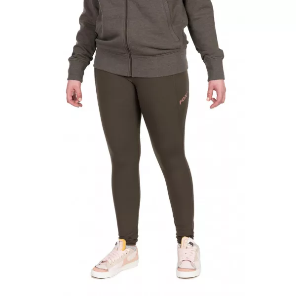 Fox WC Leggings Vert-Mauve Sous-vêtement Femme XL