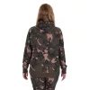 Fox Womens Zipped Camo Hoodie Női Kapucnis Pulóver M