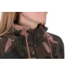 Fox Womens Zipped Camo Hoodie Női Kapucnis Pulóver L