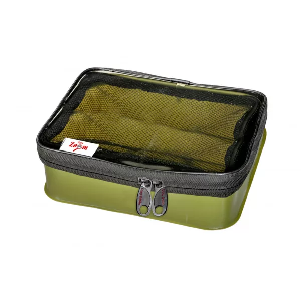 Carp Zoom 16,5x16,5x6cm Sac de rangement pour accessoires EVA avec couvercle transparent