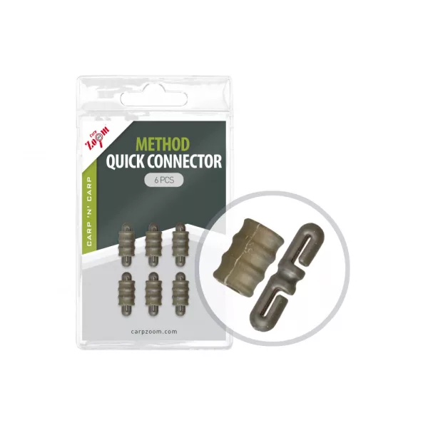 Carp Zoom Method Quick Agrafes Rapides 5x25mm 6 pièces