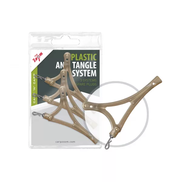 Carp Zoom 60mm Anti-emmêleur avec émerillon et agrafe 3db