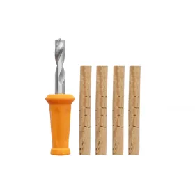   Carp Zoom Foret à appât Inoxydable 4 pcs avec tige en liège 6mm