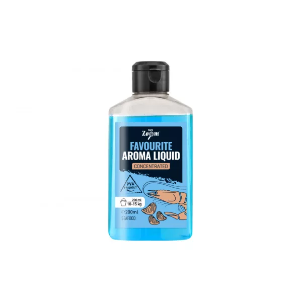 Carp Zoom Préféré Fruits de Mer Arôme Liquide 200ml