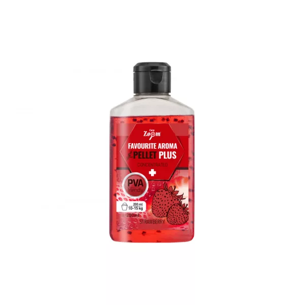 Carp Zoom Préféré Fraise Arôme Liquide avec des Granulés 200ml