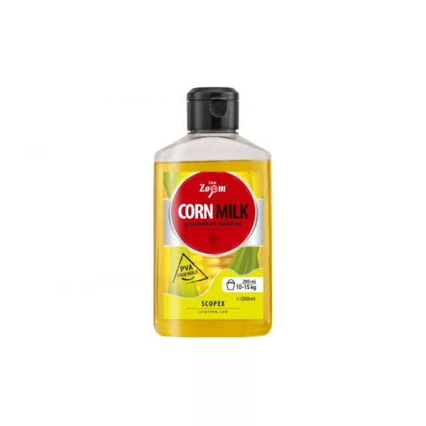 Carp Zoom Corn Milk Scopex Extra Additif Liquide 200ml