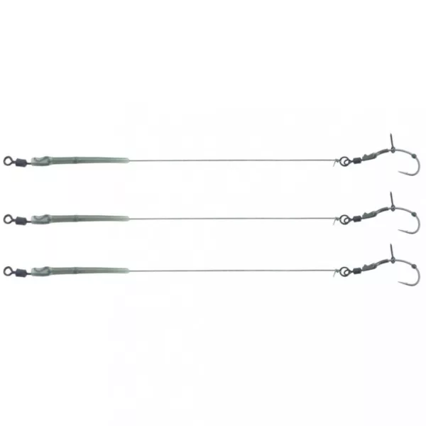 Carp Zoom CZ Spinner Rig bas de ligne à bouillette, 20 cm, #4, 2 pcs