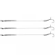 Carp Zoom CZ Spinner Rig bas de ligne à bouillette, 20 cm, #4, 2 pcs