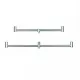 Carp Zoom CZ Easy Alu barre transversale pour 3 cannes, 40 cm