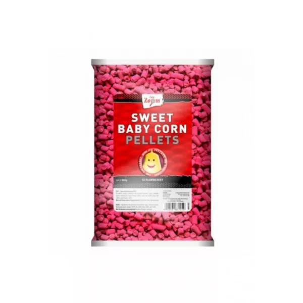Carp Zoom CZ Pellet de maïs bébé, fraise, 800 g