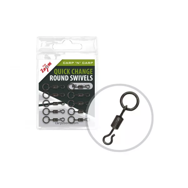Carp Zoom Quick Change Round 7 Émerillons 10pcs