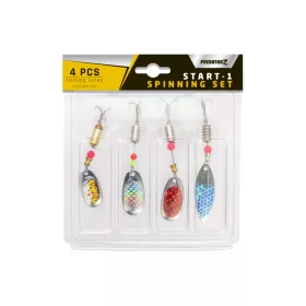 Predator Z Leurre Tournant de Couleurs Assorties 4-5gr 4pcs