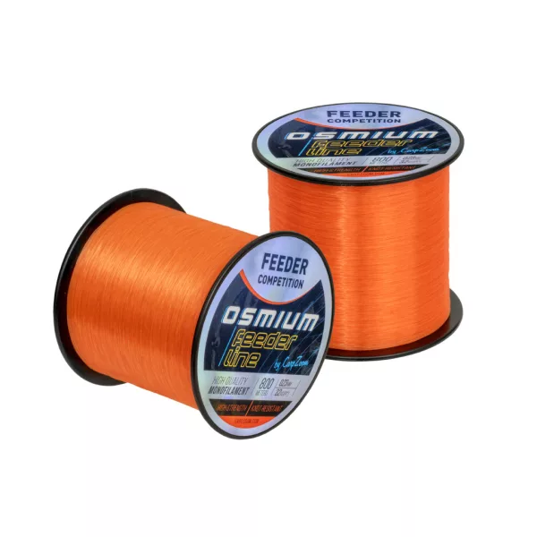 Feeder Competition Osmium Fluo Orange 800m 0,23mm Monofilament Feeder Ligne principale