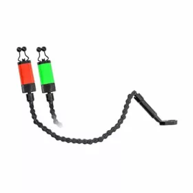   Carp Zoom CZ Heavy Chain-B Détecteur de touche à chaîne, rouge fluo