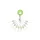Predator Z 5x7mm Stop Caoutchouc Fluorescent 10 pcs