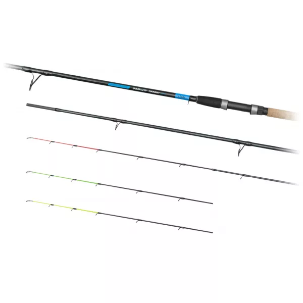 Feeder Competition Osmium Canne Feeder 3,60m 50-140gr 3+3 Pièces