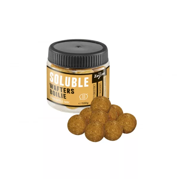 Carp Zoom Wafters Solubles Ananas-Acide Butyrique Vert 18mm 100gr