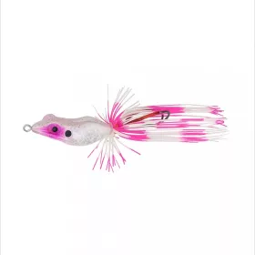   Predator Z PZ Dancing Frog imitation de grenouille, 5 cm, 13 g, blanc, rose